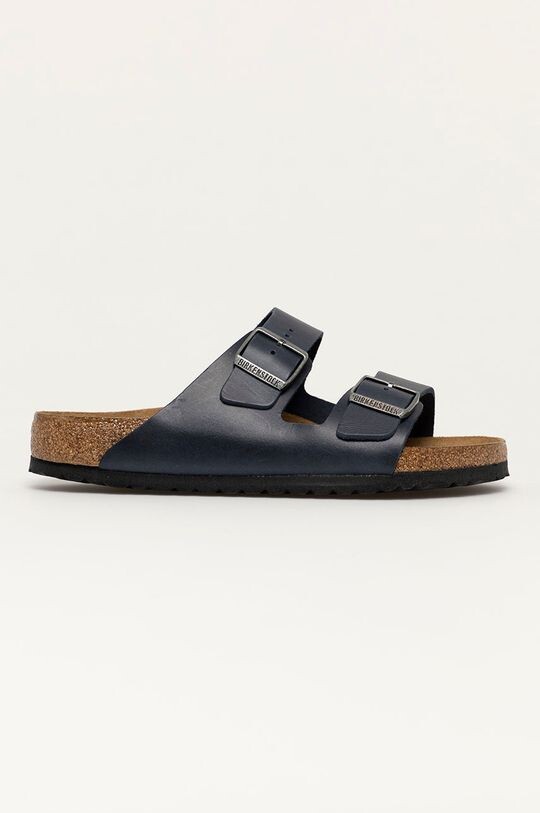 

Кожаные шлепанцы Birkenstock, темно-синий