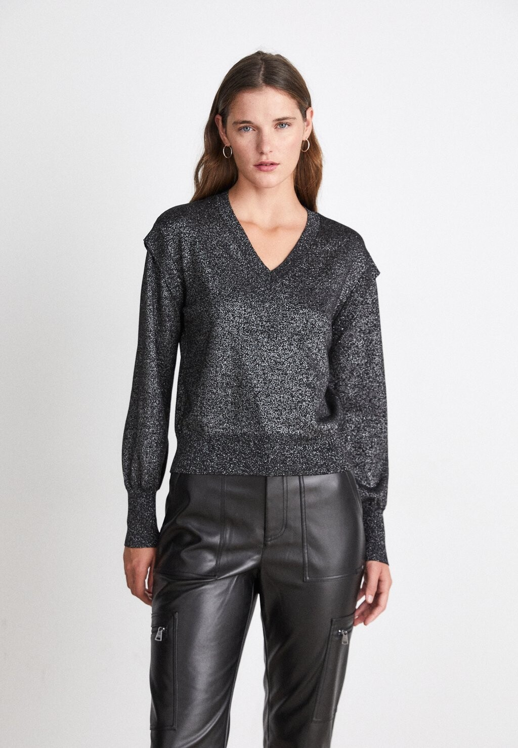 

Свитшот DKNY VNECK, черный