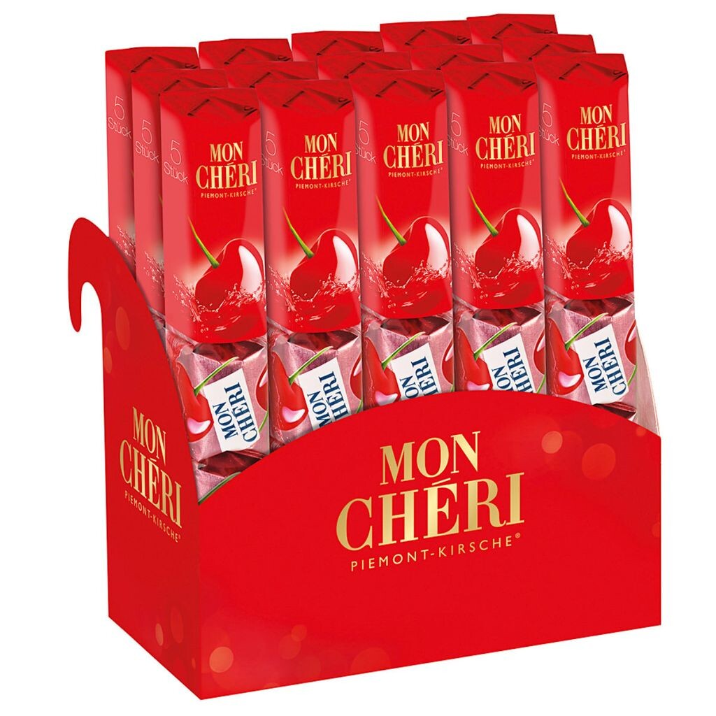 

Ferrero Mon Chéri, большая упаковка из 15 шт. (15 стиков по 52 г)