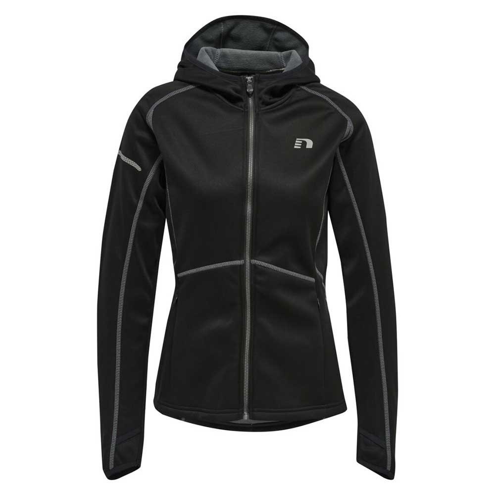 Куртка Newline Sport Base Warm Up, черный куртка для бега newline черный