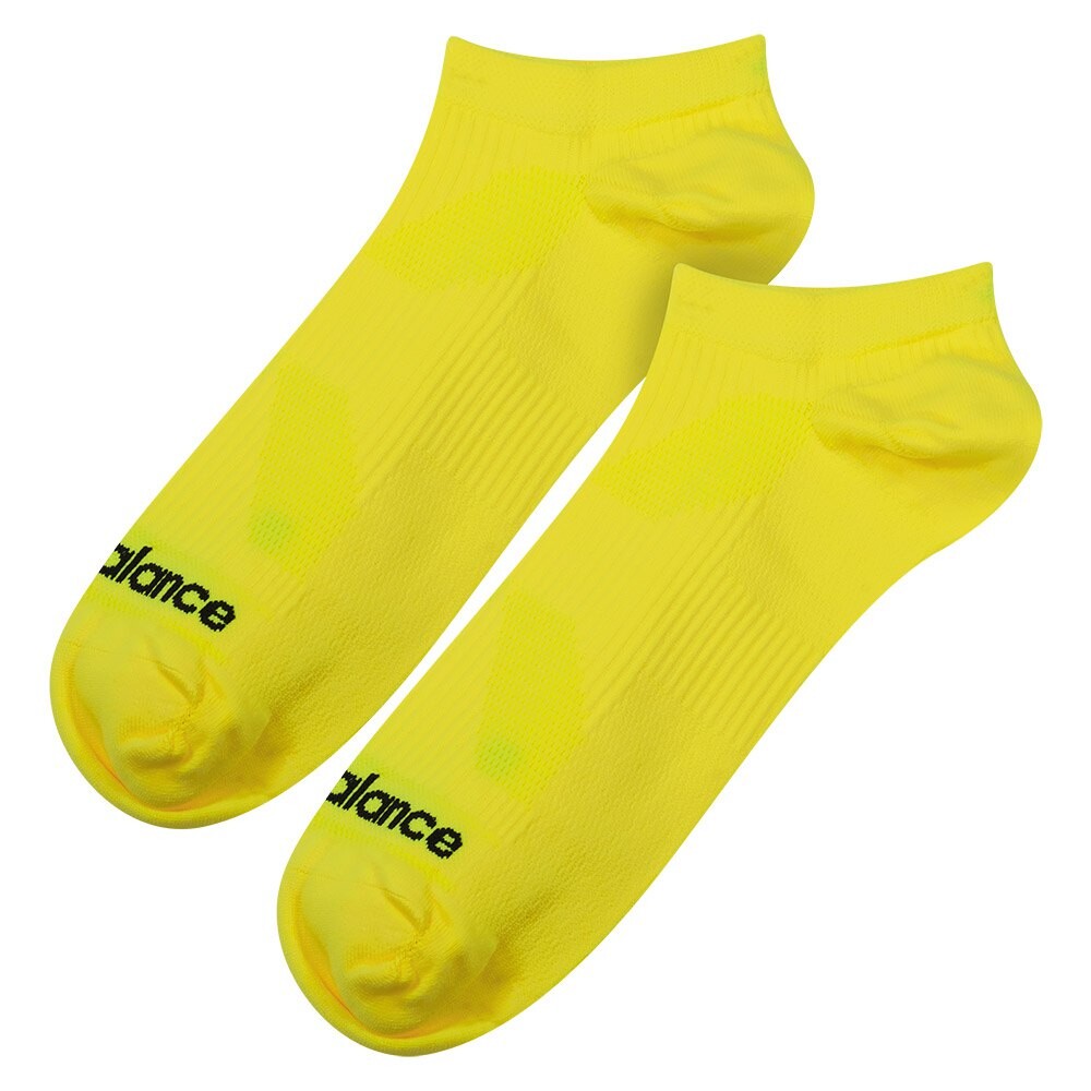 

Носки New Balance Run Flat Knit No Show, желтый