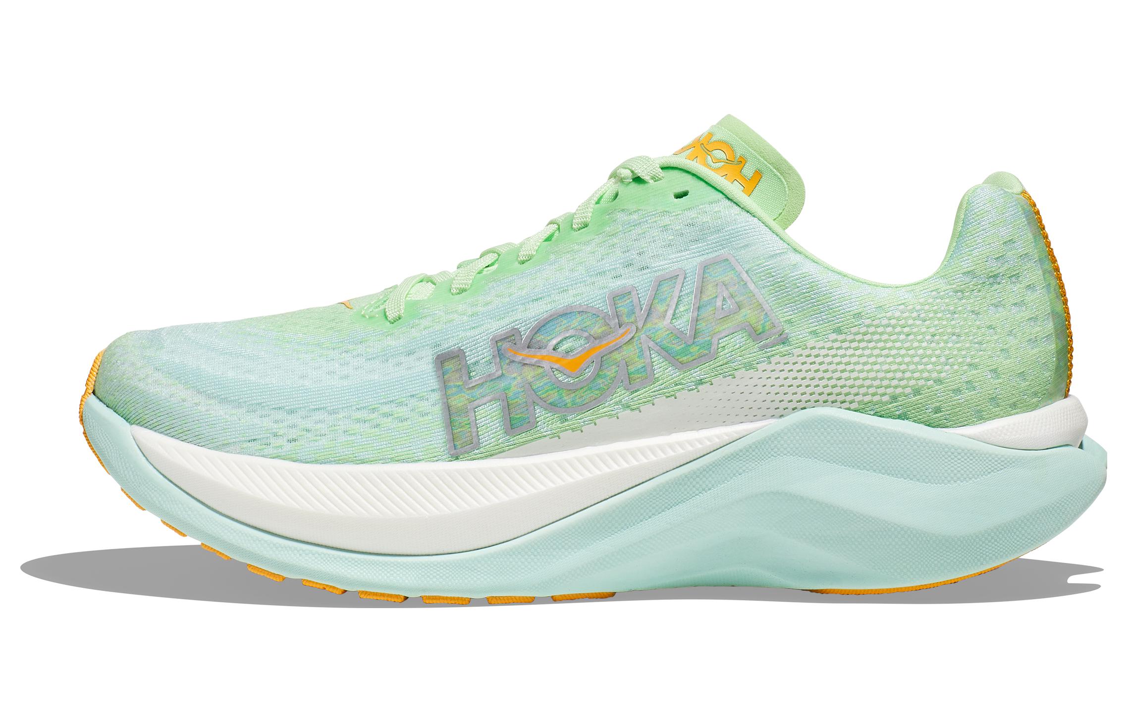 

Кроссовки HOKA ONE ONE Mach X Lime Glow Sunlit Ocean Women's