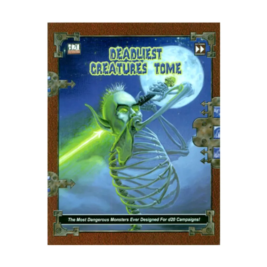 

Deadliest Creatures Tome, d20 Sourcebooks (Fast Forward), мягкая обложка
