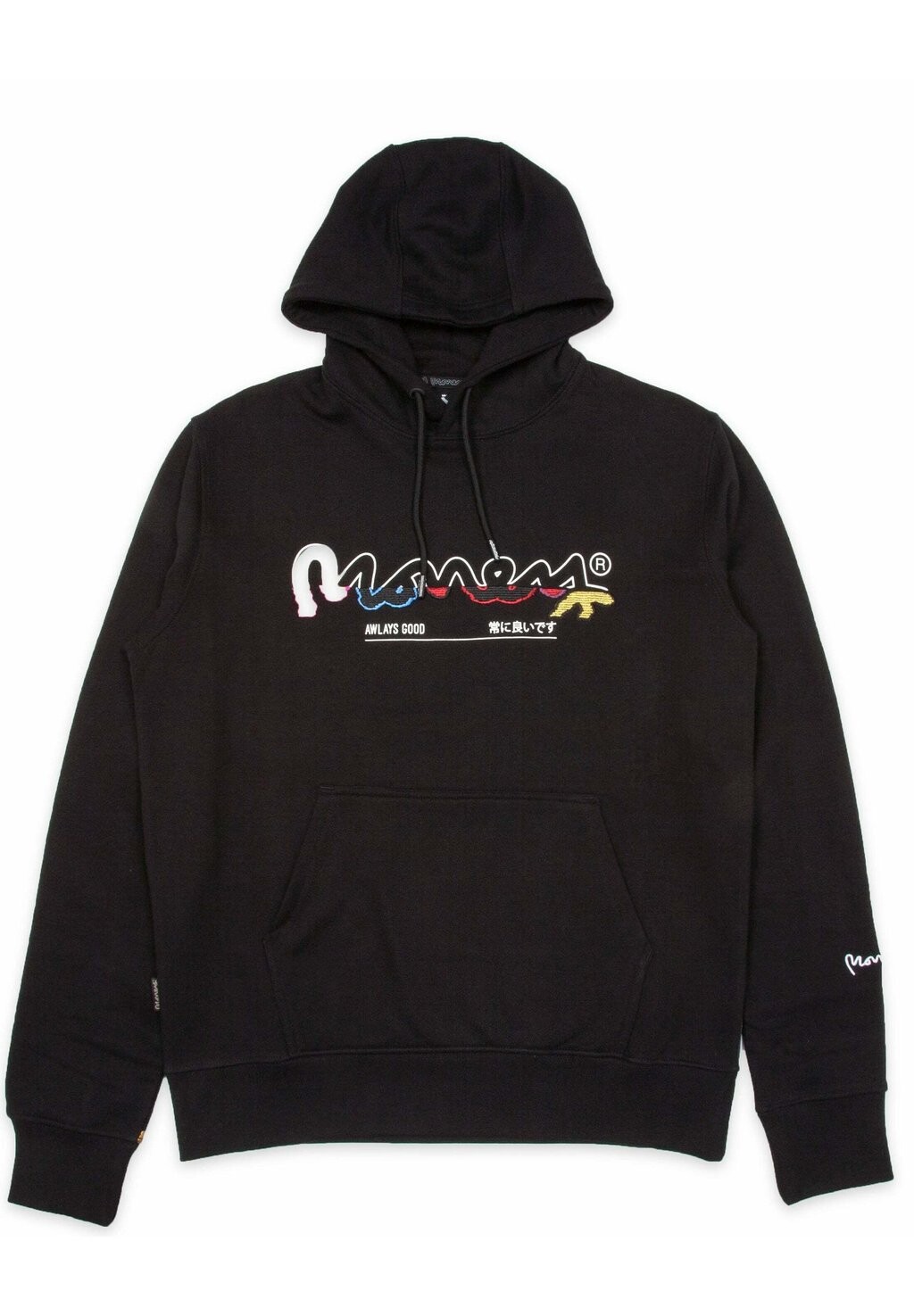 

Толстовка BACK UP MONEY HOODED SWEATSHIRT Money Clothing, цвет black gold