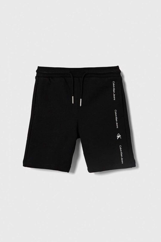 

Calvin Klein Jeans Детские хлопковые шорты, черный