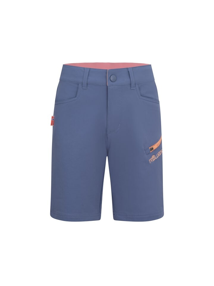 

Спортивные шорты Trollkids Haugesund, цвет lotus blue/dahlia