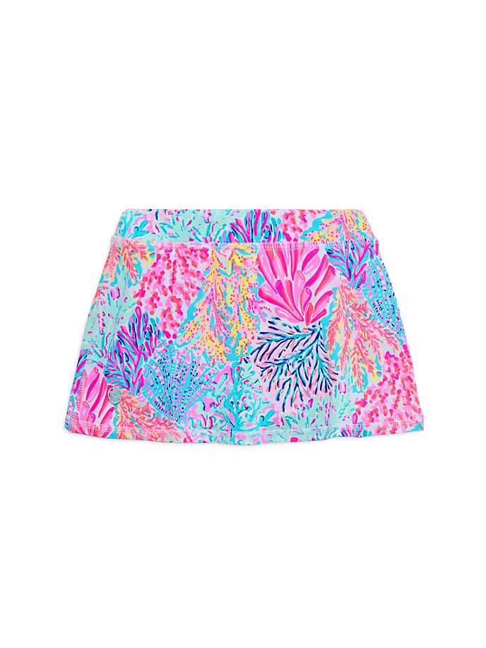 

Мини-шорты Aila для маленьких девочек и девочек Lilly Pulitzer Kids, цвет multi splash dance