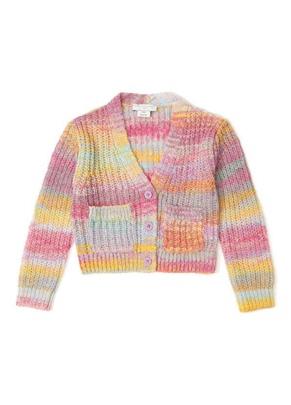 

Разноцветный кардиган для девочки Stella McCartney