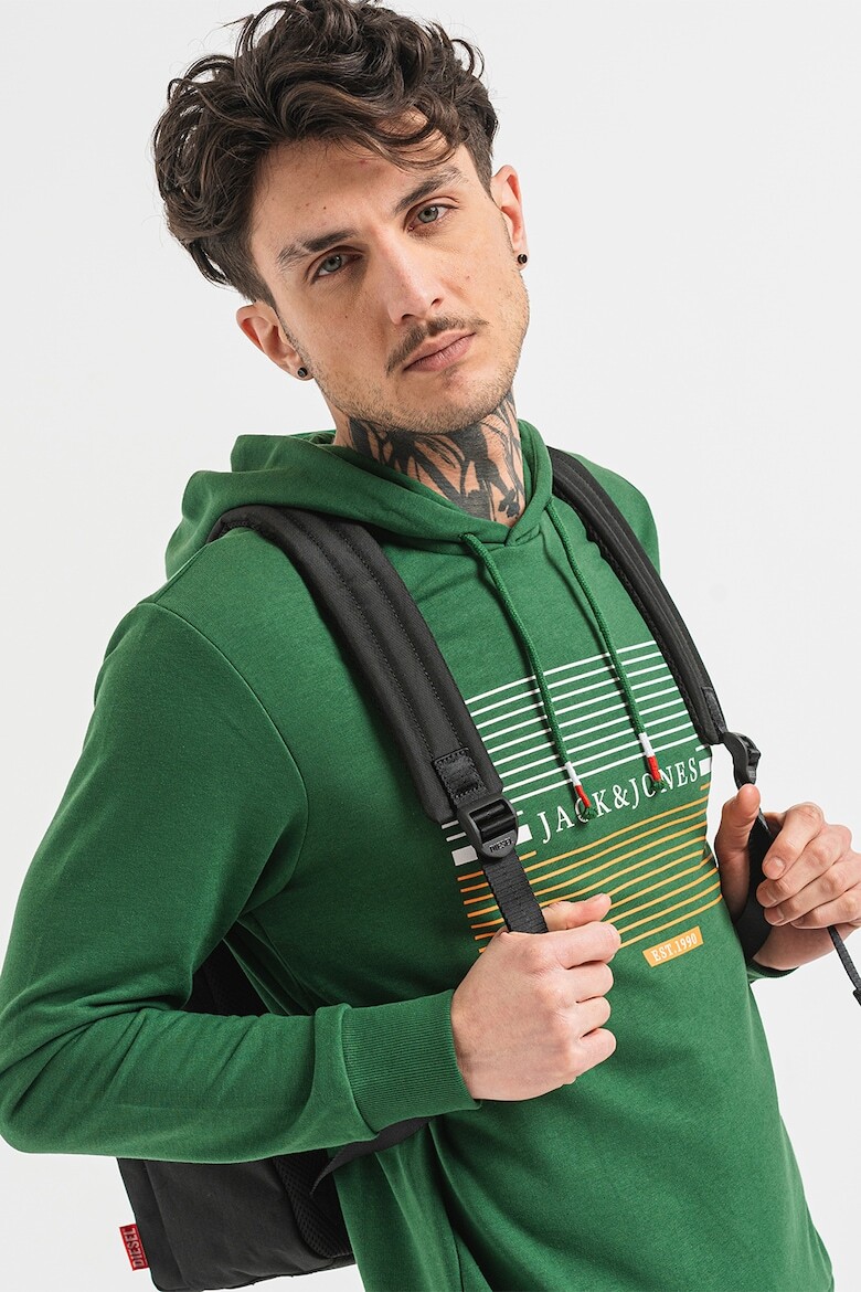 

Толстовка с логотипом Jack & Jones, зеленый