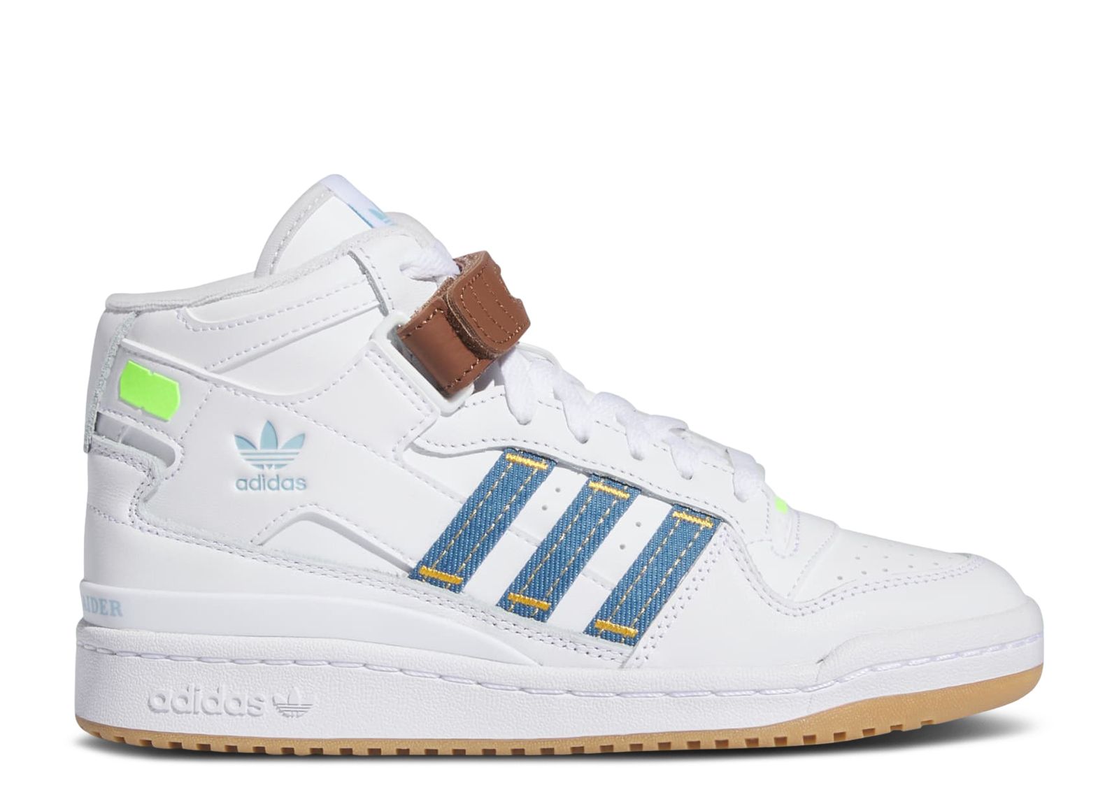 

Кроссовки adidas Kseniaschnaider X Wmns Forum Mid 'White Denim', белый