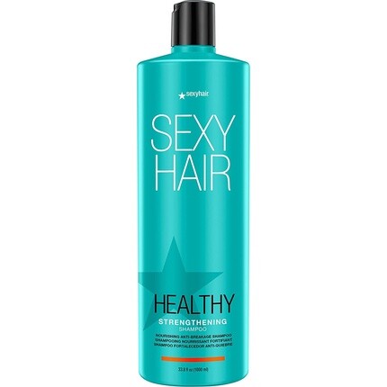 

SexyHair Healthy Укрепляющий шампунь против ломкости, без SLS и SLES, без сульфатов, 33,8 жидких унций