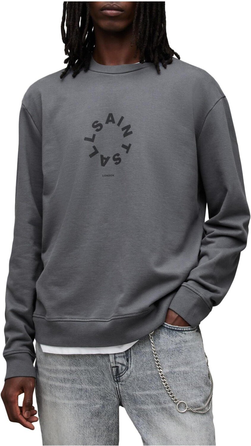 

Свитер Tierra Crew AllSaints, цвет Wind Grey