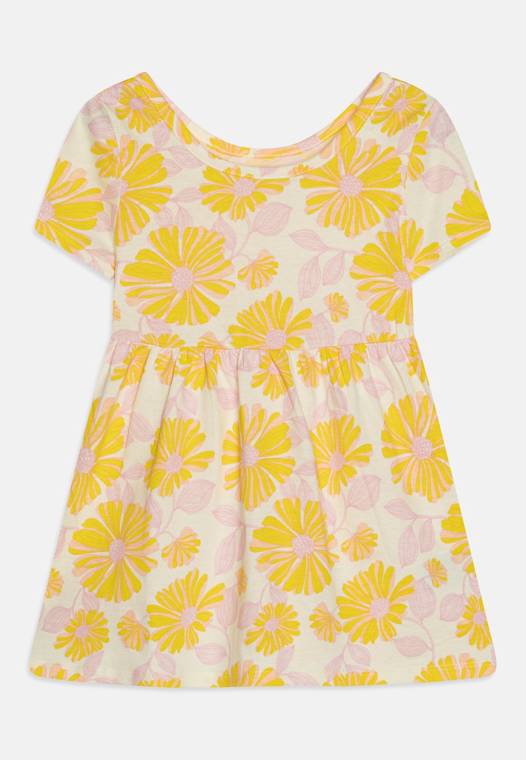 Трикотажное платье Toddler Girl GAP, цвет brilliant yellow toddler girl