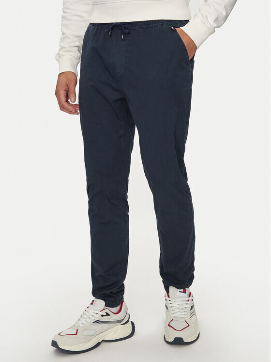 

Облегающие джоггеры Tommy Jeans, синий