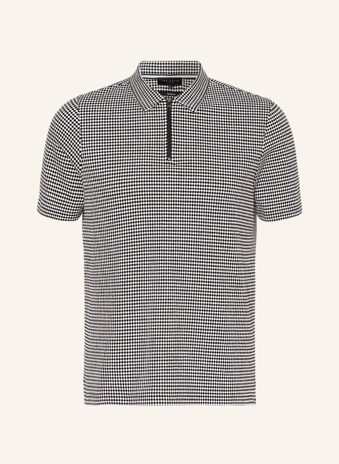 

Рубашка поло TED BAKER Piqué PRESHON Regular Fit, белый