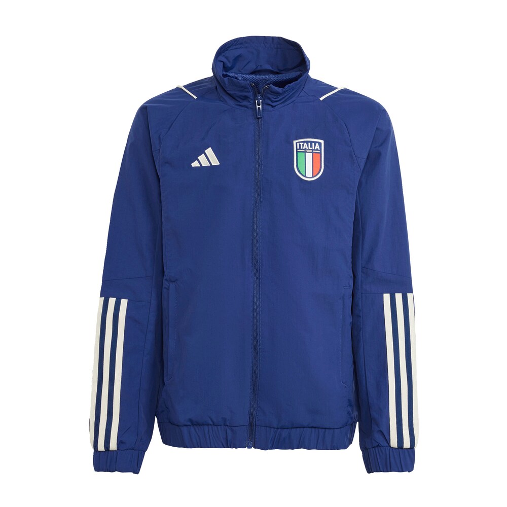 Спортивная куртка ADIDAS PERFORMANCE Italien Tiro 23, темно-синий спортивная куртка tiro 23 adidas темно синий
