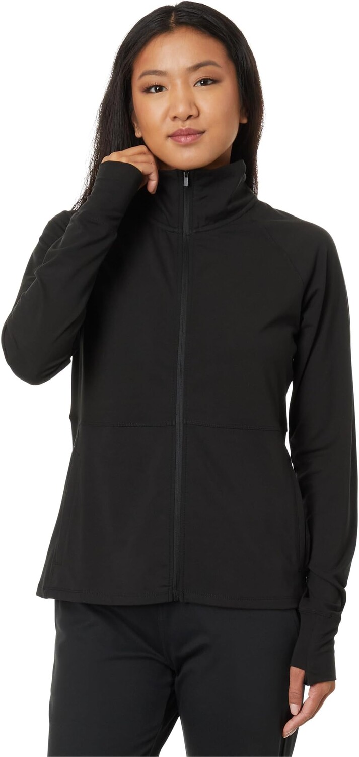

Куртка Yoga Zip Jacket With Thumbholes Jockey Active, цвет Deep Black