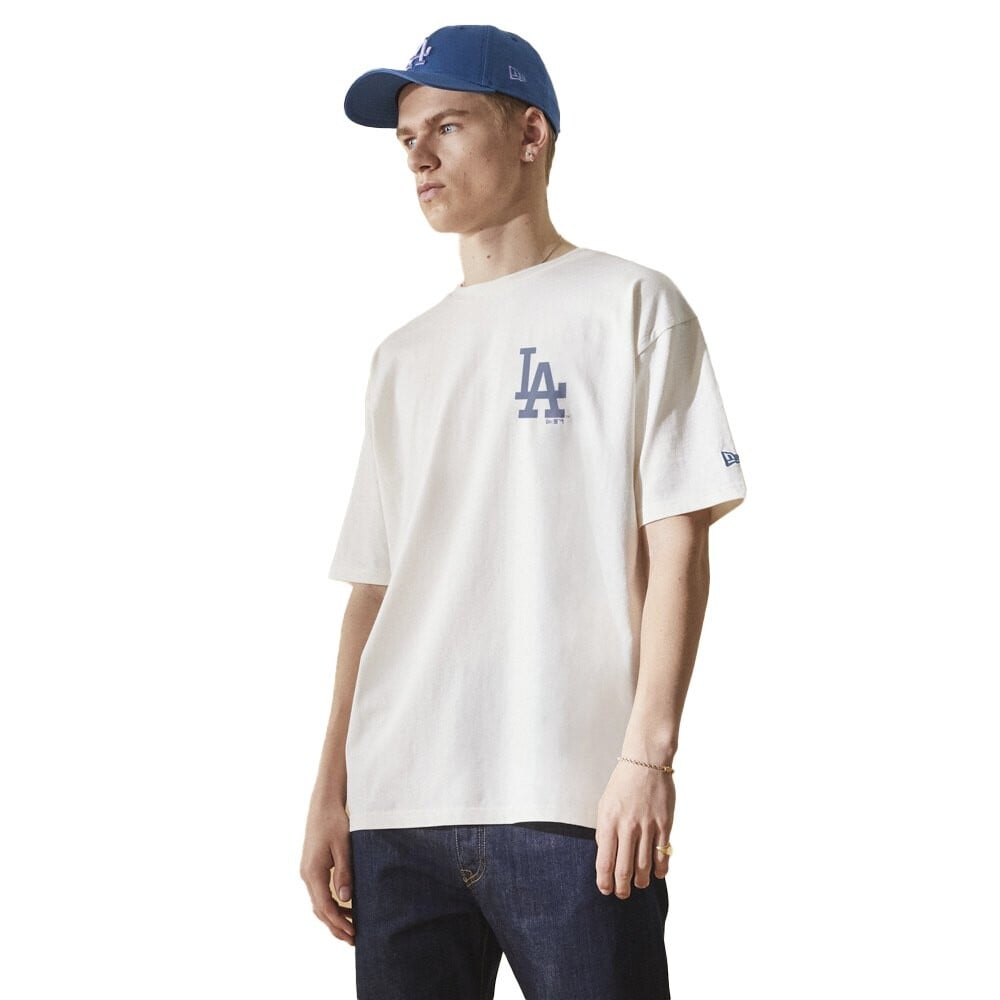 

Футболка New Era MLB Big Logo Oversize Los Angeles Dodgers, белый