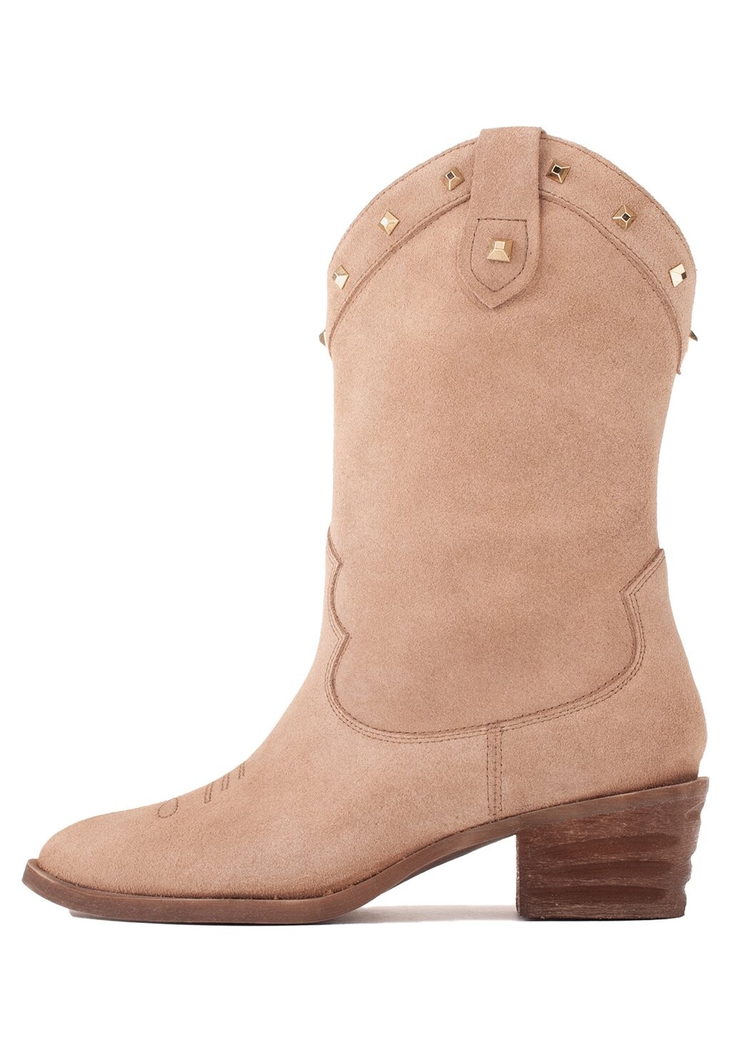 

Ковбойские (байкерские) сапоги Marco Shoes, бежевый