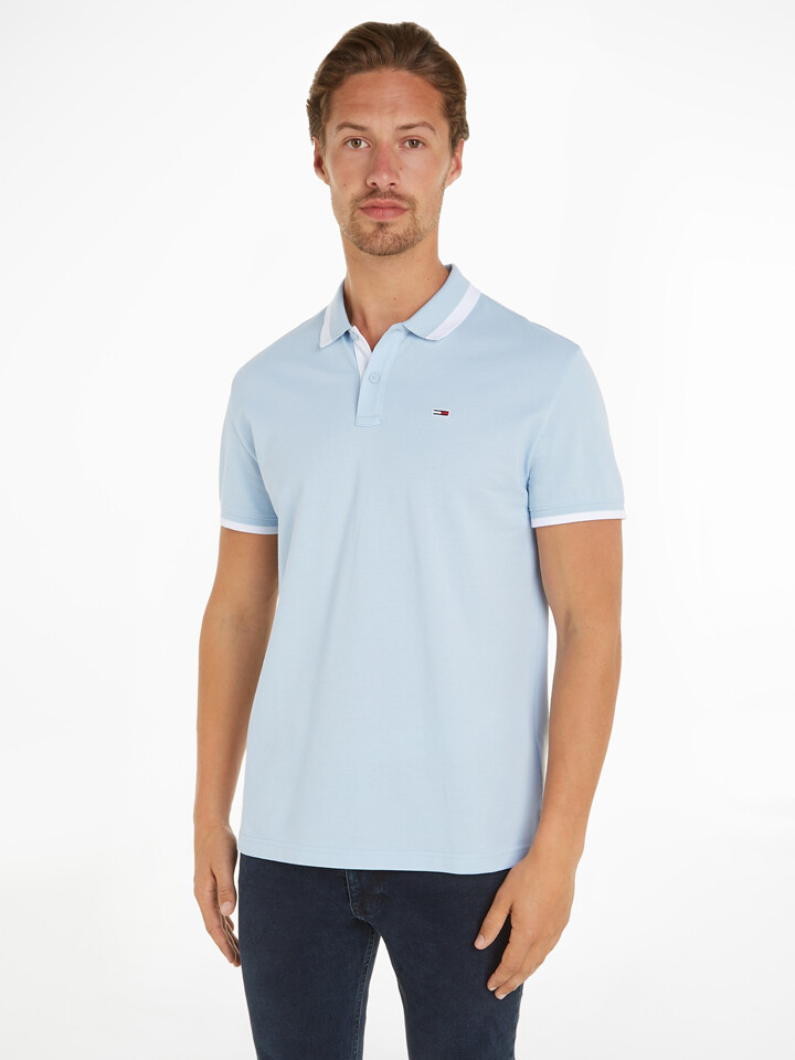 

Поло Tommy Hilfiger, светло-синий