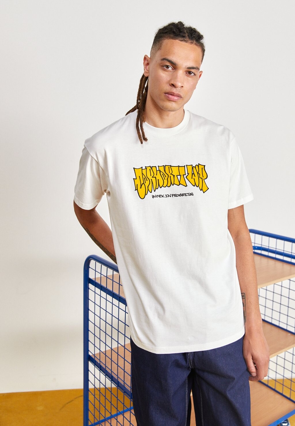 

Футболка с принтом Carhartt WIP, белый