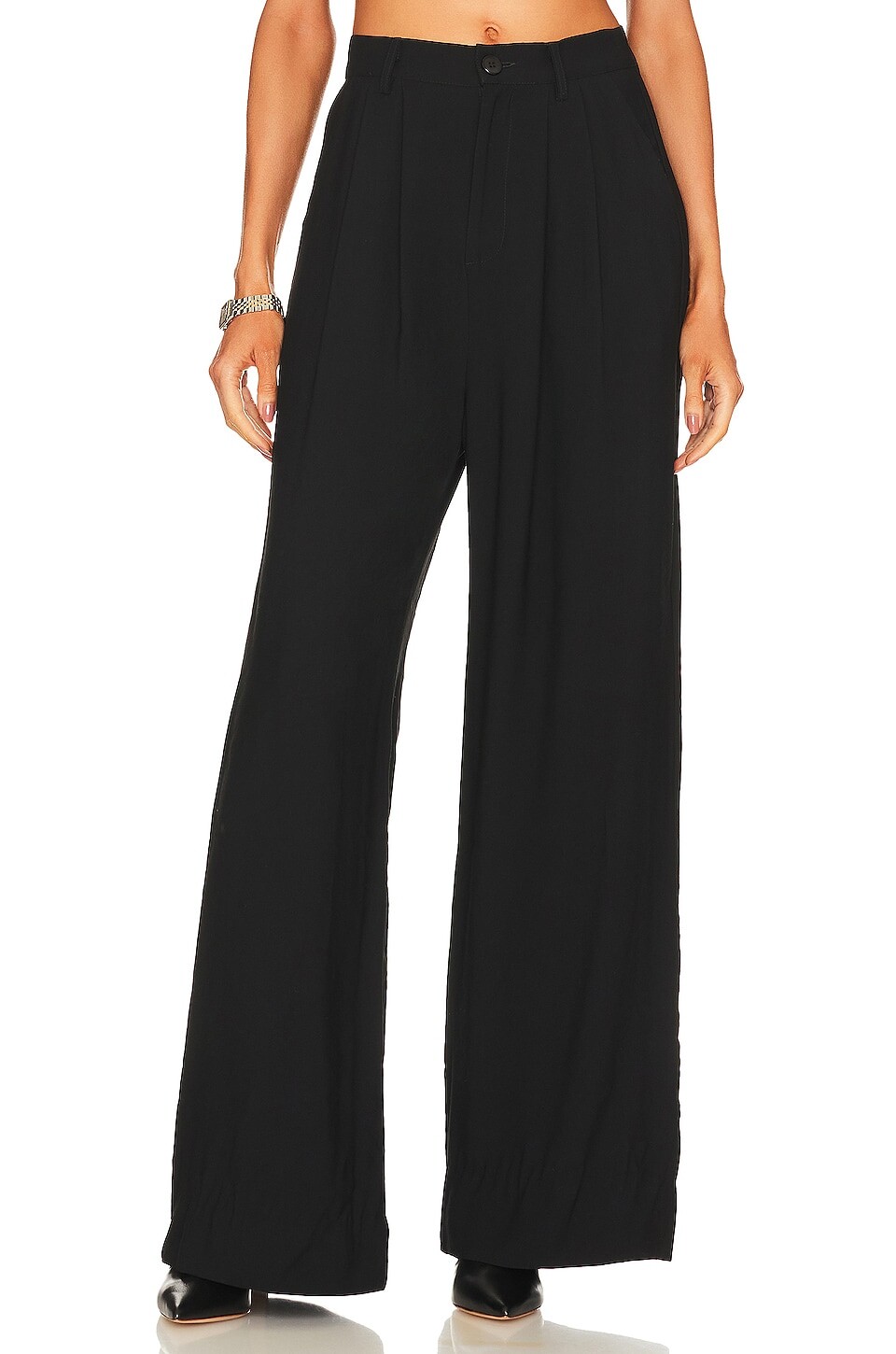 

Брюки NONchalant Label Fabi Wide Leg, черный