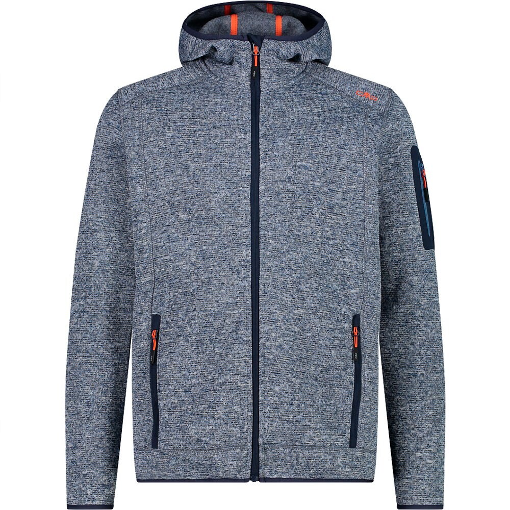 

Куртка CMP 3H60847N Hooded Fleece, синий