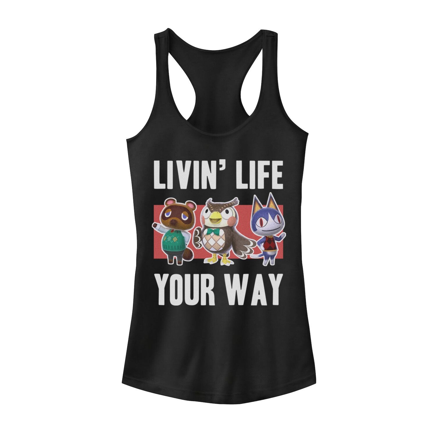 

Танк Nintendo Animal Crossing для юниоров Living Life Your Way Licensed Character