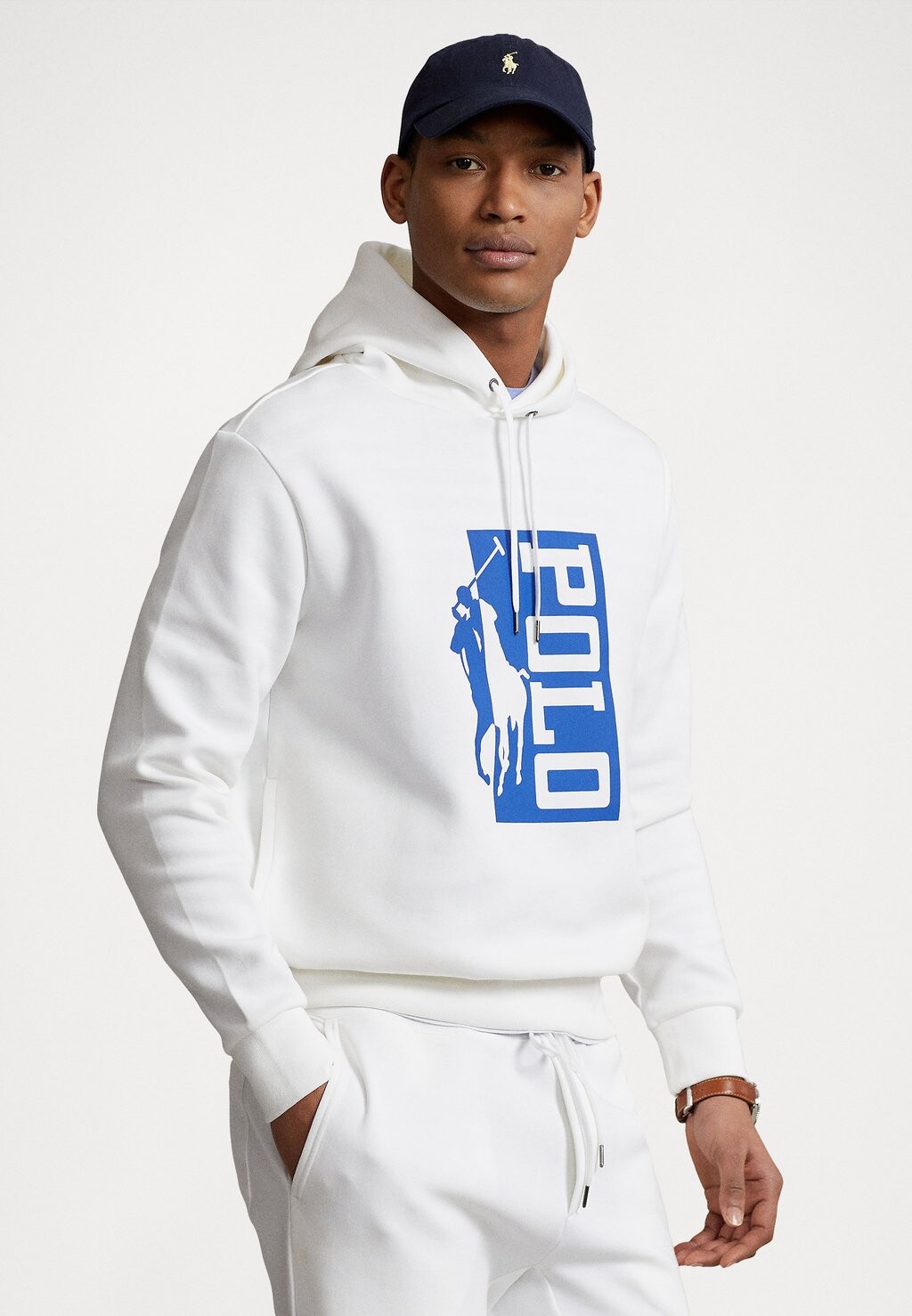 

Толстовка с капюшоном HOOD LONG SLEEVE Polo Ralph Lauren, белый