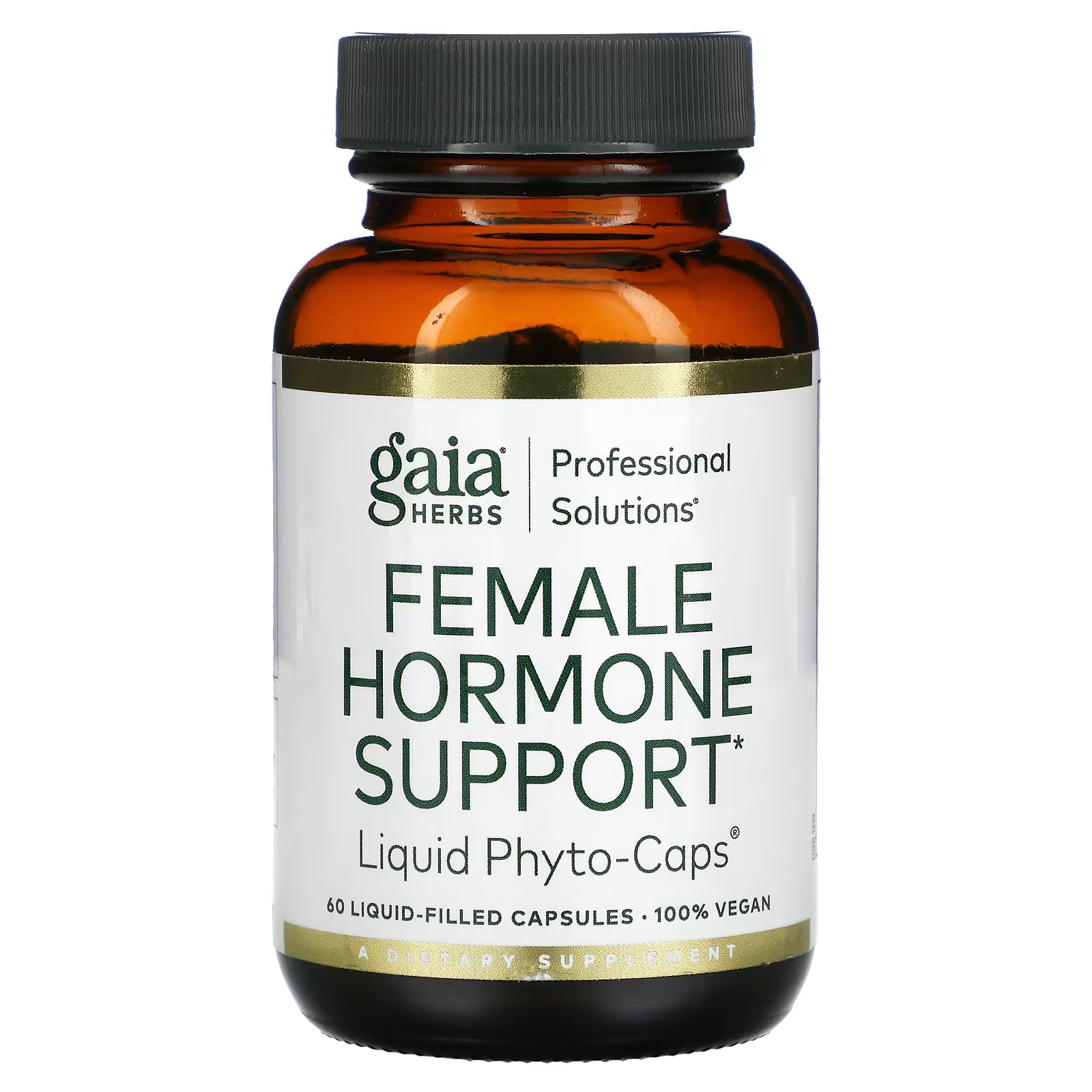 Пищевая добавка Gaia Herbs Professional Solutions поддержка женских гормонов, 60 капсул пищевая добавка gaia herbs adrenal health 60 капсул