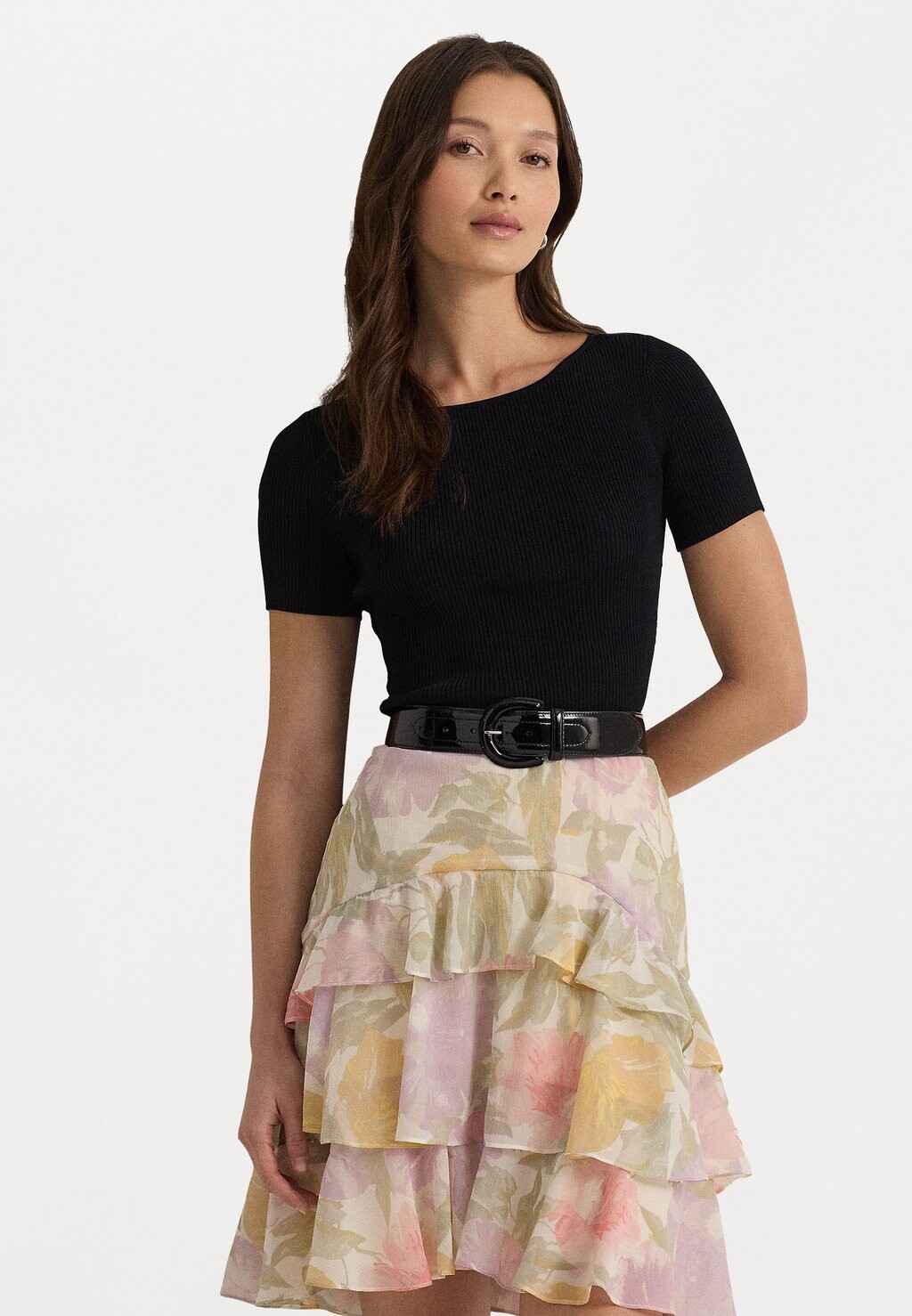 

Базовая футболка RAETRUDE Lauren Ralph Lauren, черный