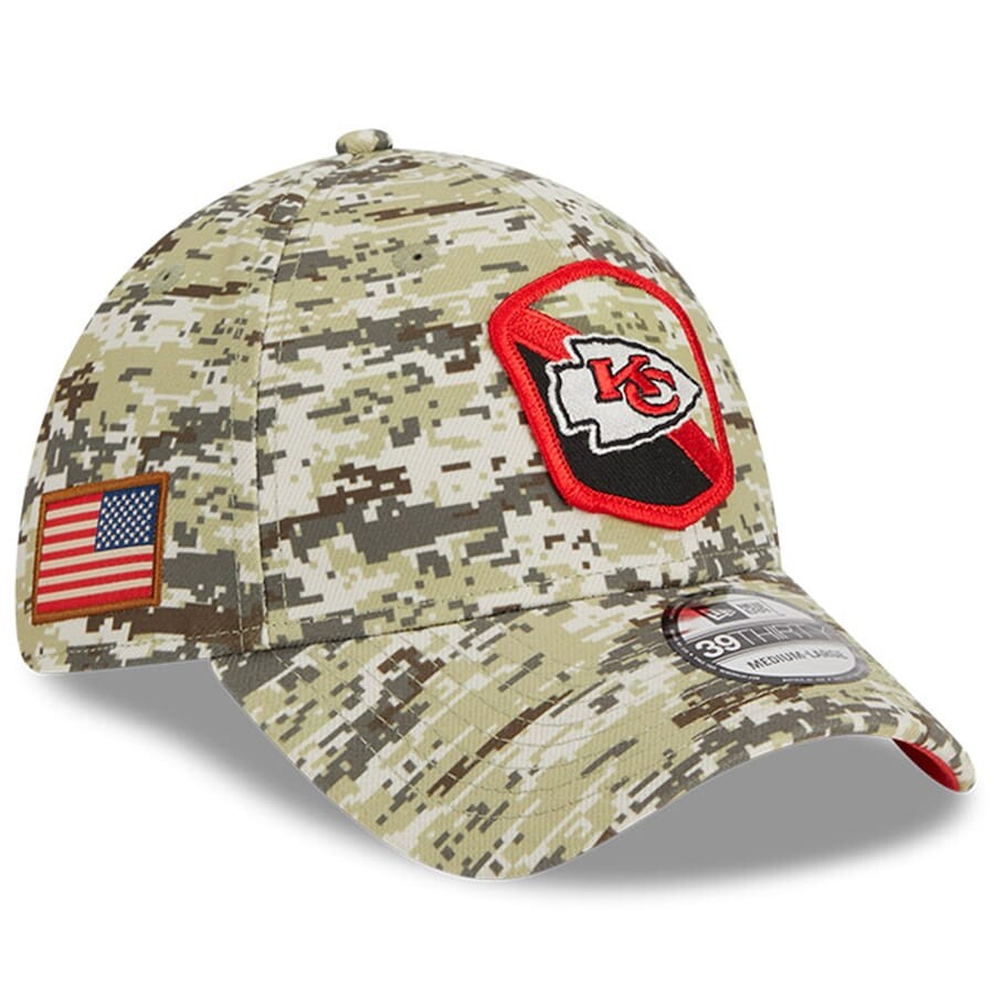 

Бейсболка New Era Kansas City Chiefs, камуфляж