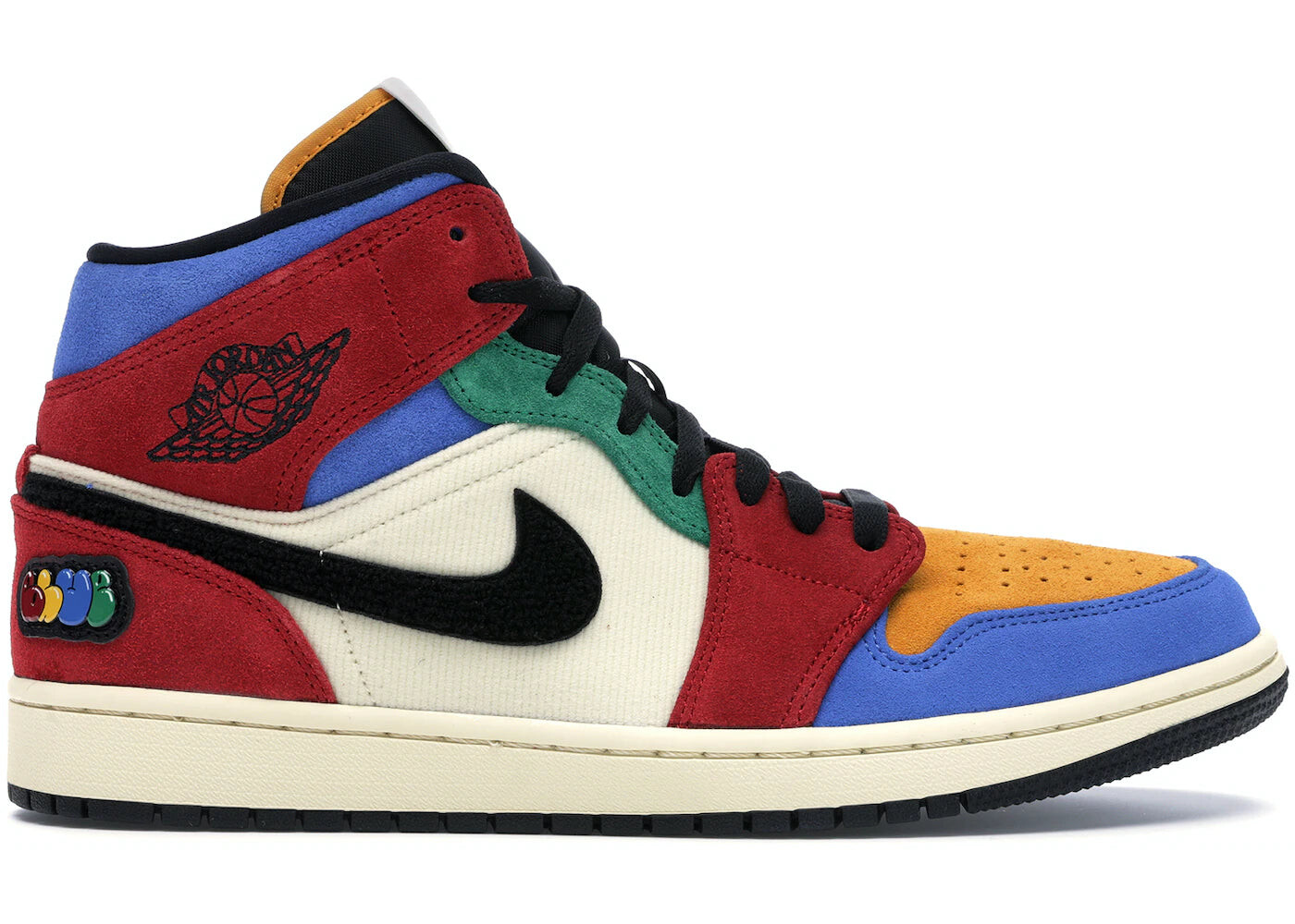 

Кроссовки Jordan 1 Mid SE, синий