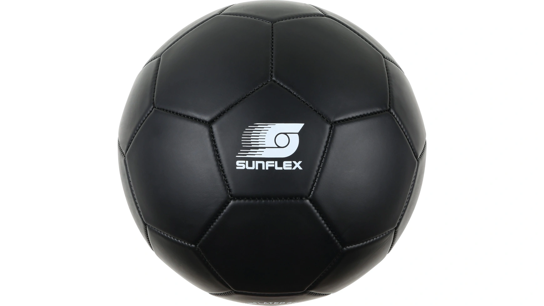 Футбольный мяч черный Sunflex