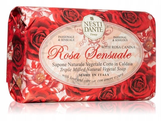 Натуральное мыло Nesti Dante Rose Sensuale 150г цена и фото