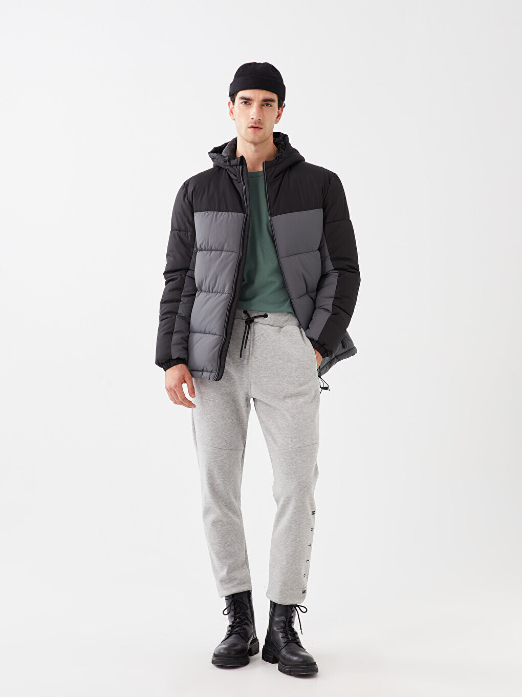 

Мужские спортивные штаны Slim Fit для джоггеров LCW Casual, серый меланж