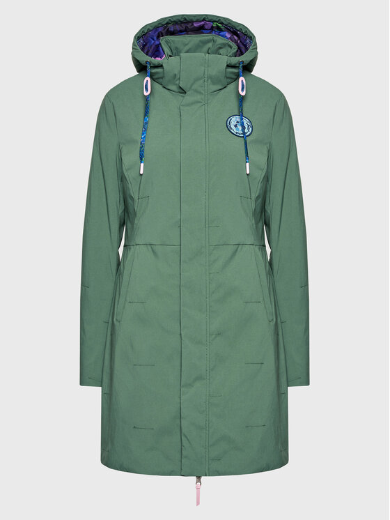 Переходная куртка стандартного кроя Silvini, зеленый цена и фото