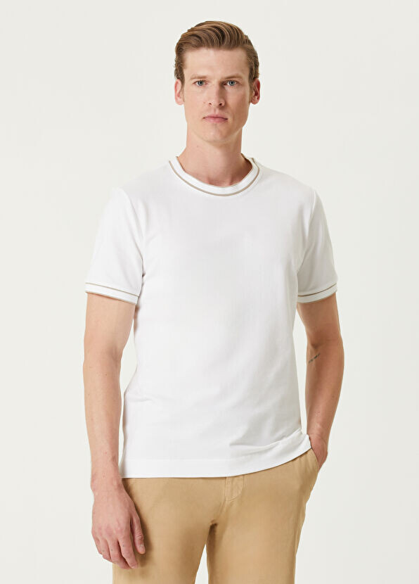 

Футболка с полосками Beymen Collection, белый