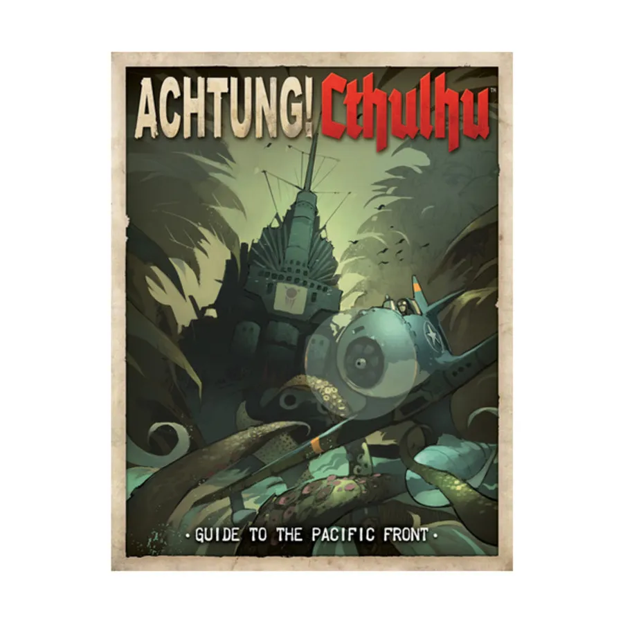 

Guide to the Pacific Front, Achtung! Cthulhu (Modiphius Entertainment), мягкая обложка