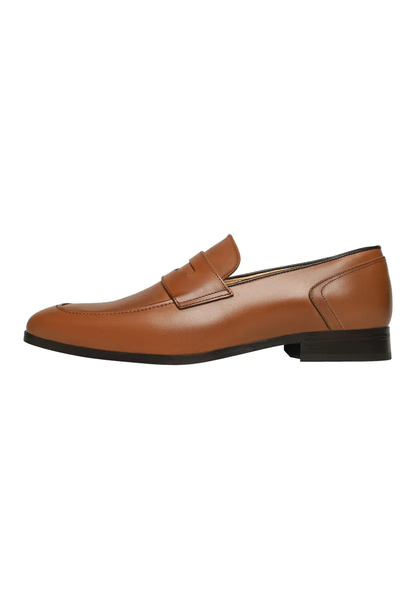 

Лоферы Henry Stevens "Murray PL business Shoes", мужские полуботинки из кожи ручной работы, костюмные туфли-лоферы, коричневый