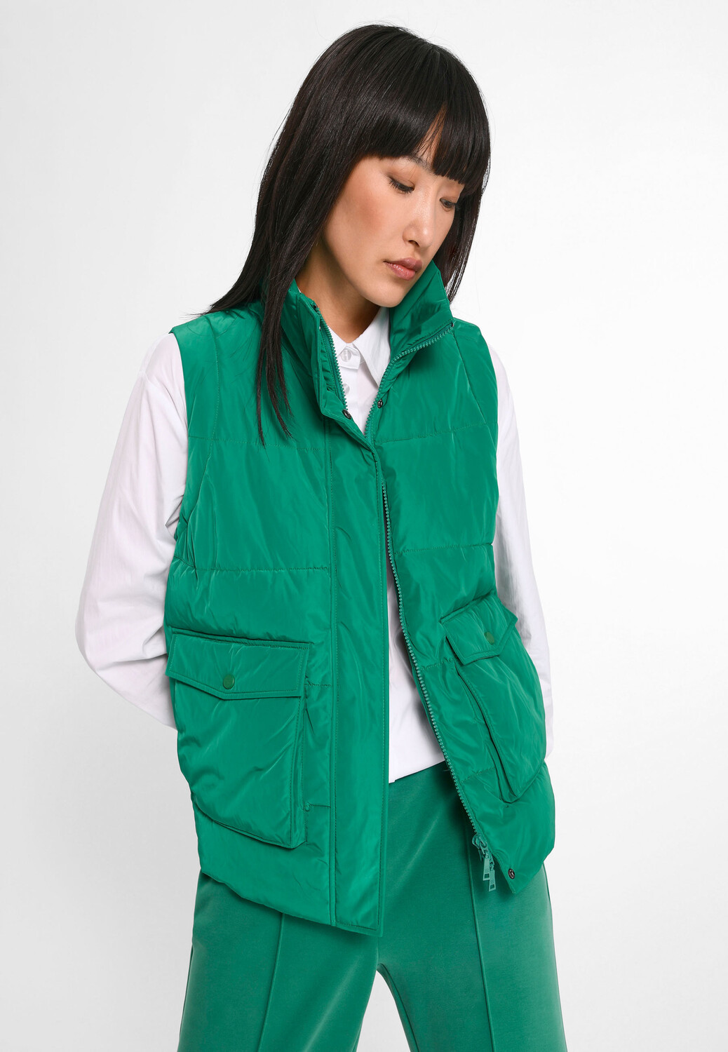 

Утепленный жилет Basler Vest, цвет lindgruen