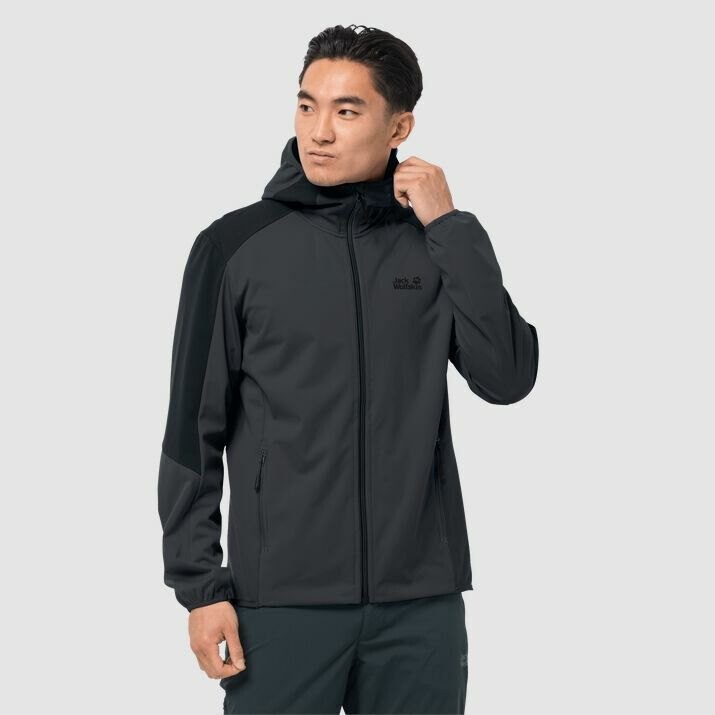 

Куртка Jack Wolfskin Go Hike Softshell, черный