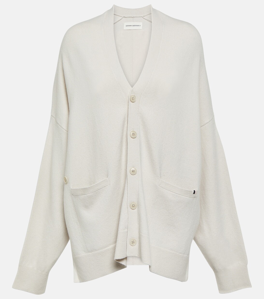 

Кардиган N°24 Tokio из смесового кашемира EXTREME CASHMERE, белый