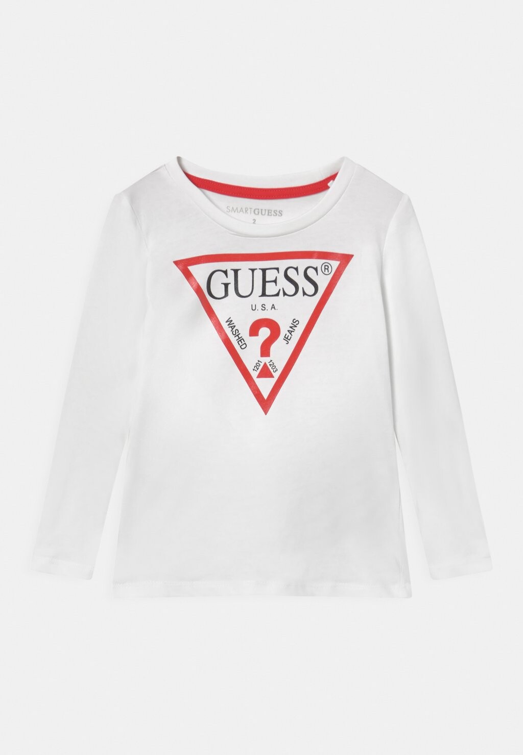 

Топ с длинными рукавами TODDLER CORE Guess, цвет true white