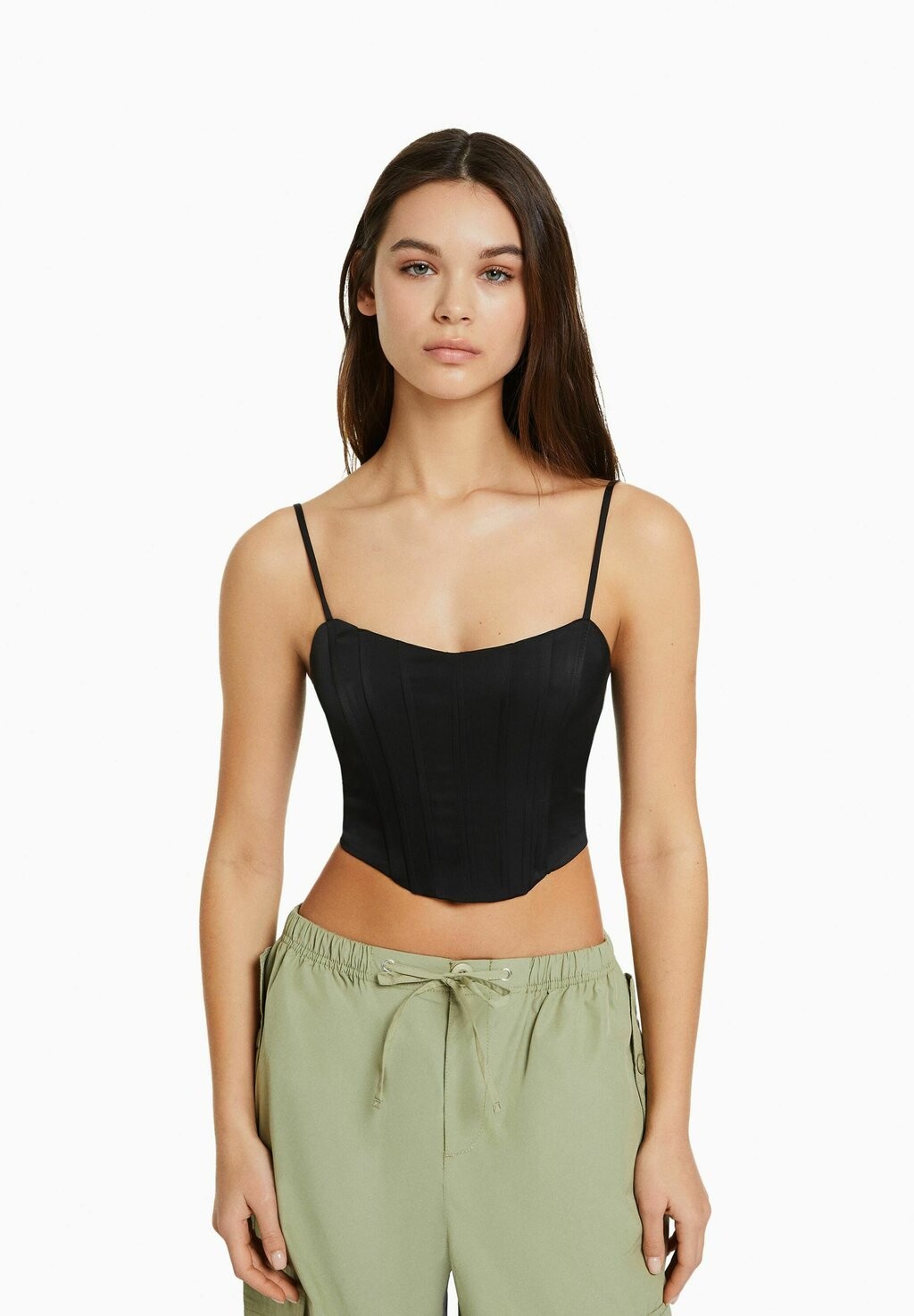 

Топ Bershka, черный