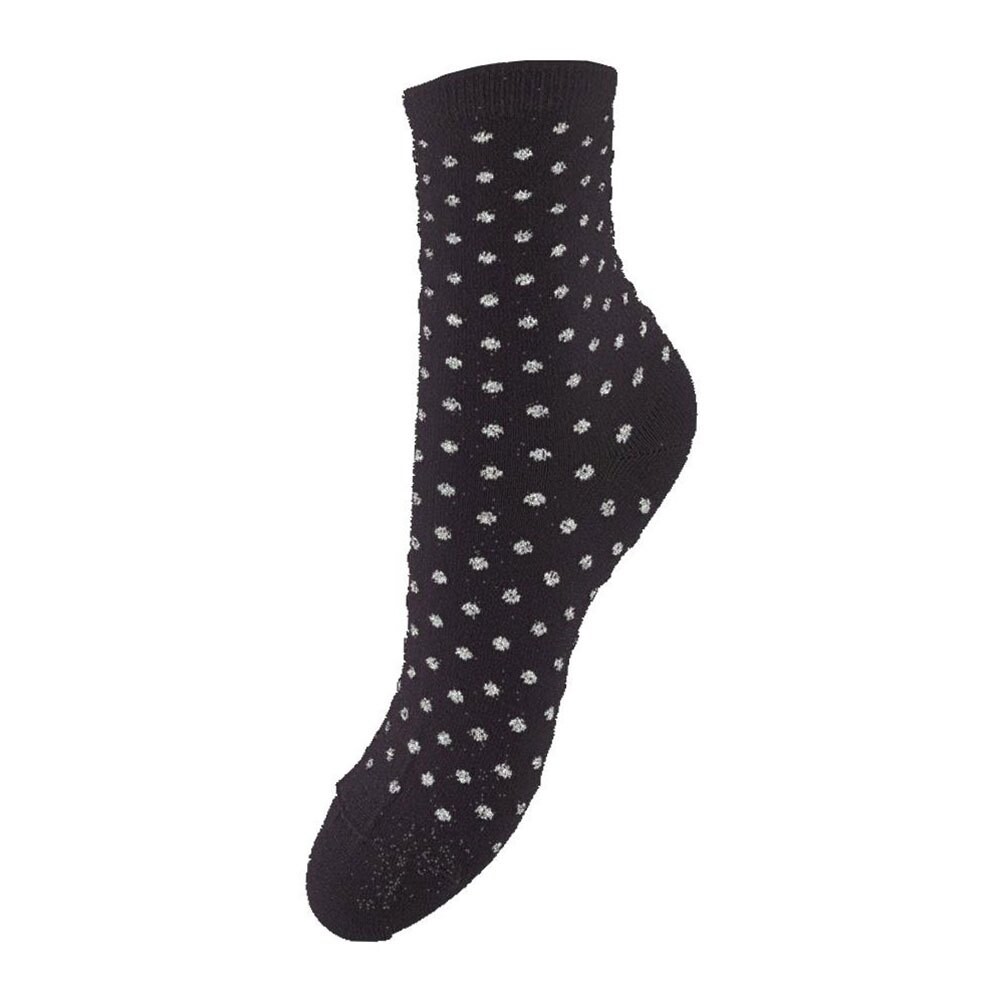 

Носки Pieces Sebby Glitter 17094859 Long, черный