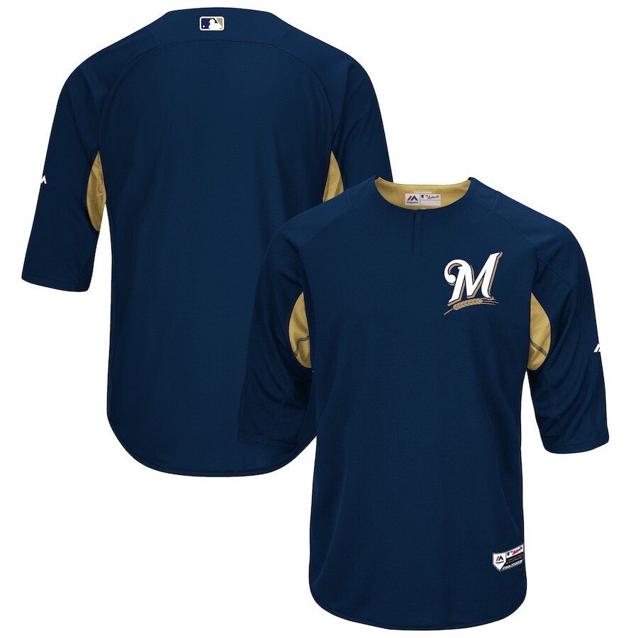 

Джерси Majestic Milwaukee Brewers, нави