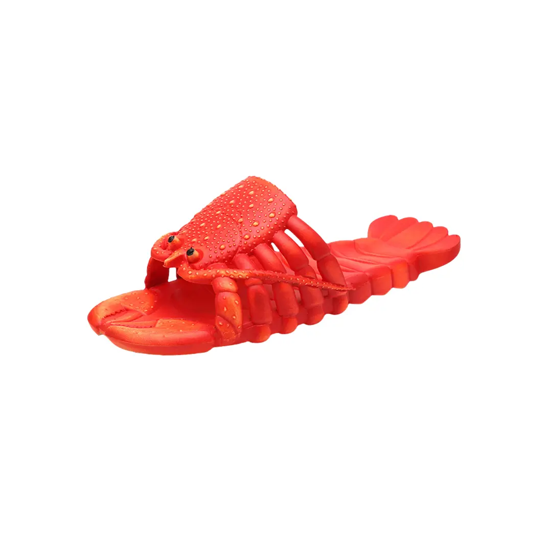 

Шлепанцы унисекс Abcfjg, цвет Deep red crayfish