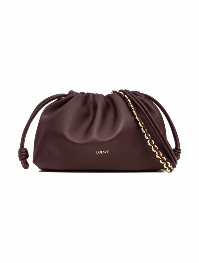 

Сумка на плечо Flamenco Loewe, бордовый