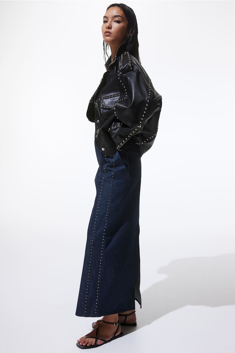 Длинная юбка Rockiegz с завышенной талией Gestuz, синий 28333